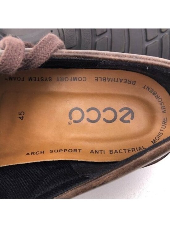 Ecco Brown Leather Gore-Tex Oxfords EUR 45 main image 4